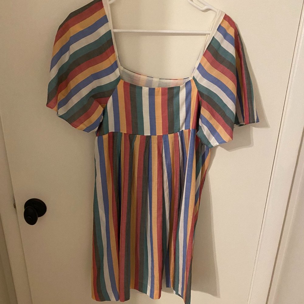 Madewell Square Neck Dress